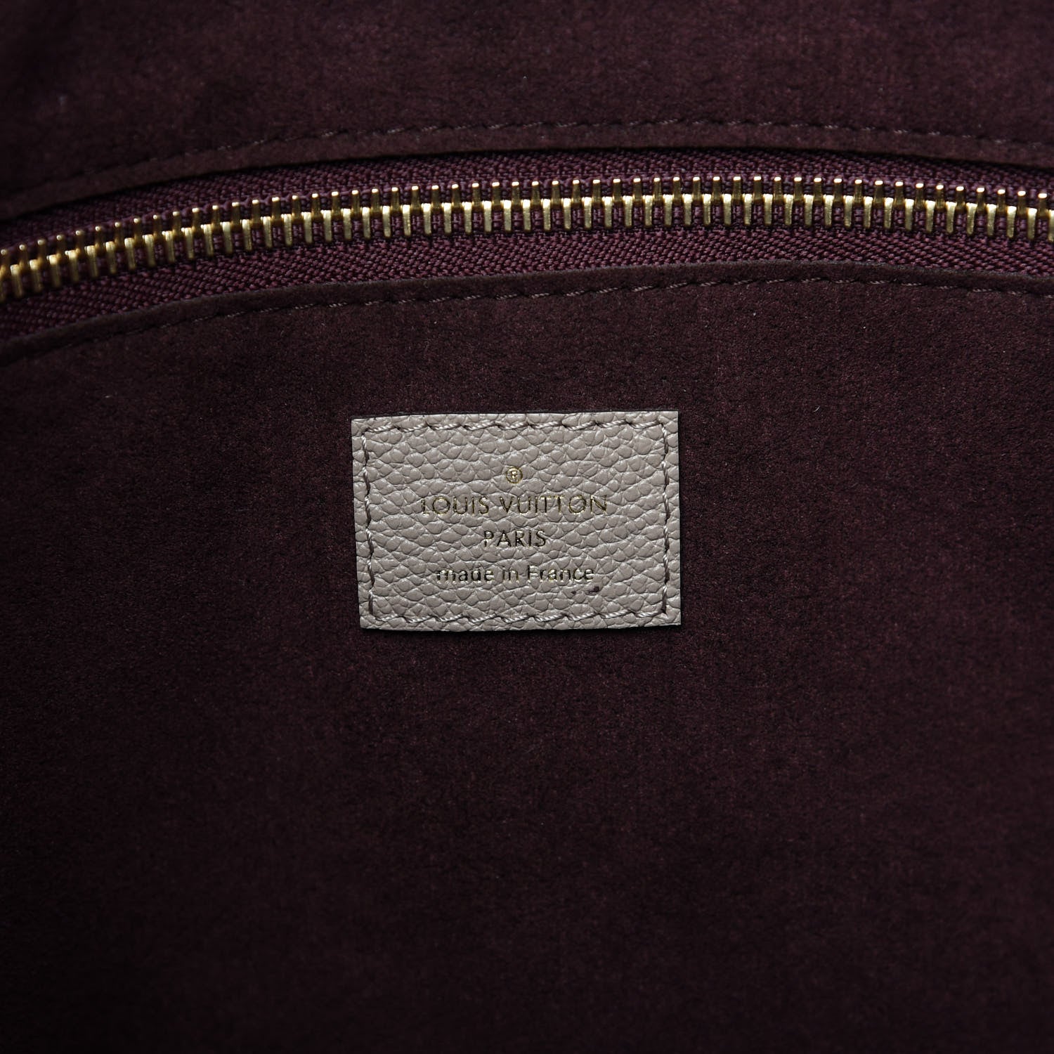 Louis Vuitton Empreinte Monogram Giant Neverfull MM Tourterelle 8 of 9