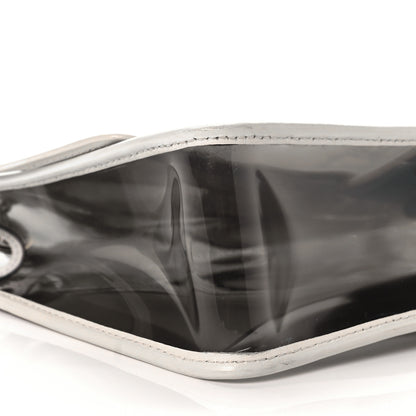 Chanel Lambskin Vinyl Large Naked Flap Silver 8 of 12