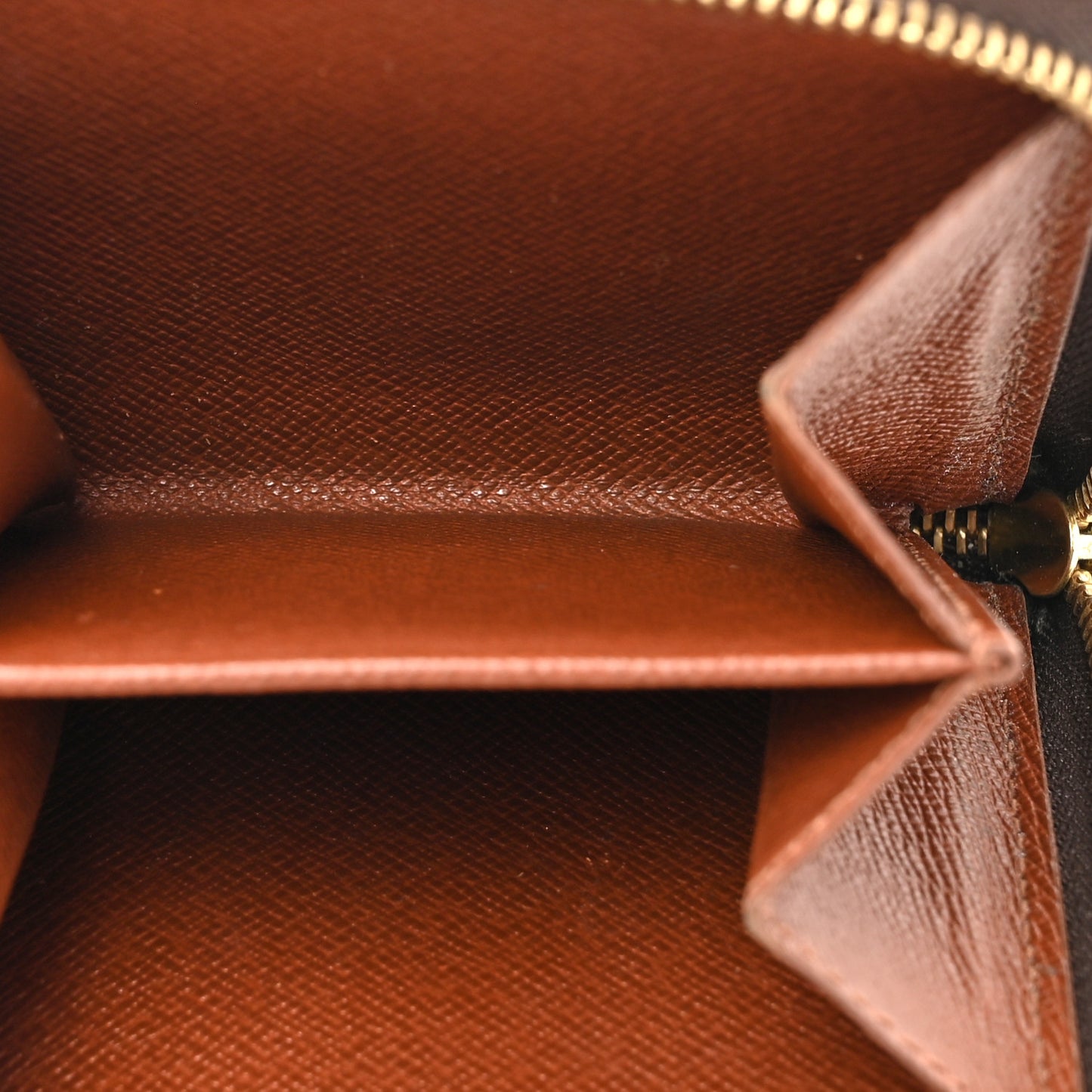 Monogram Compact Zippe Zipped Wallet