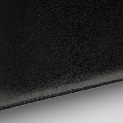 Chanel Lambskin Patent CC Flap Bag Black 8 of 9