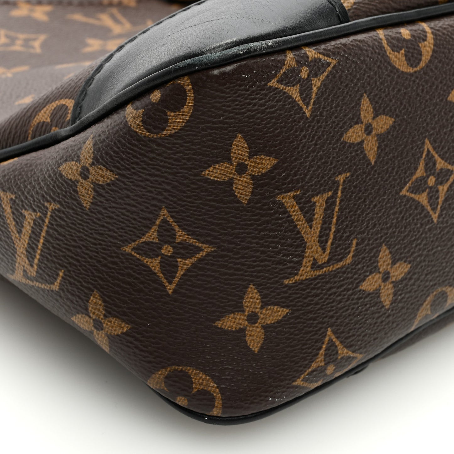 LOUIS VUITTON Monogram Odeon MM Black