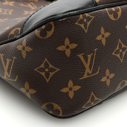Louis Vuitton LOUIS VUITTON Monogram Odeon MM Black 6 of 7