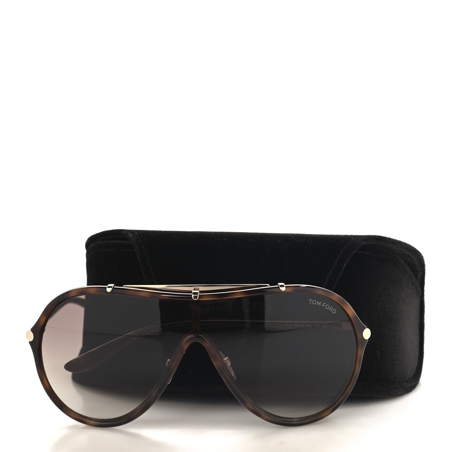 Tom Ford Ace Sunglasses TF152 Tortoise 7 of 7