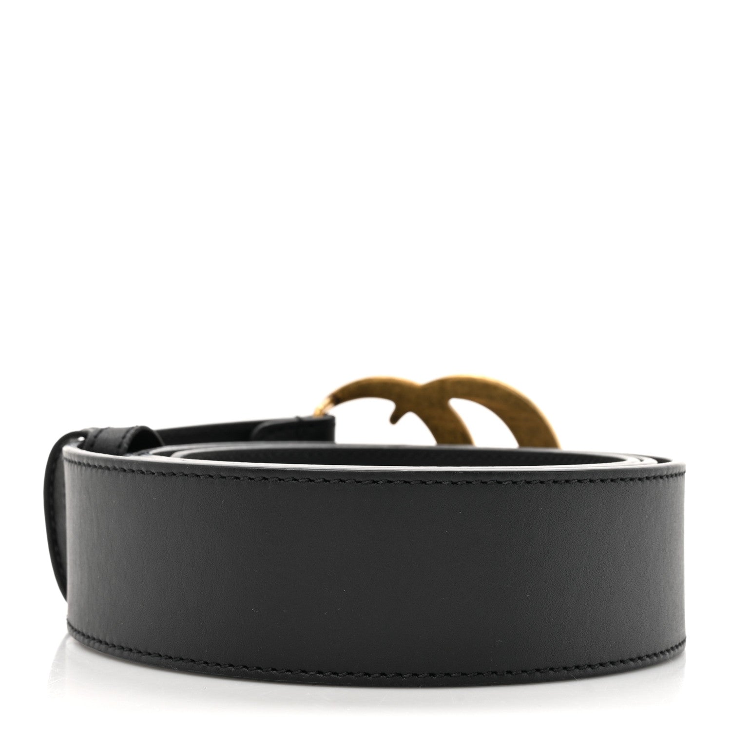 Gucci Calfskin Double G 40mm Belt 105 42 Black 2 of 4