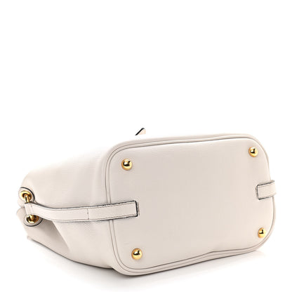 Burberry Grainy Calfskin Medium Sycamore Hobo White 4 of 21