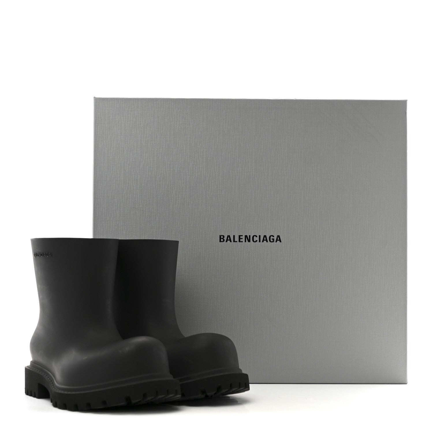 Balenciaga Rubber Steroid Bootie 38 Black 1758840 – FASHIONPHILE