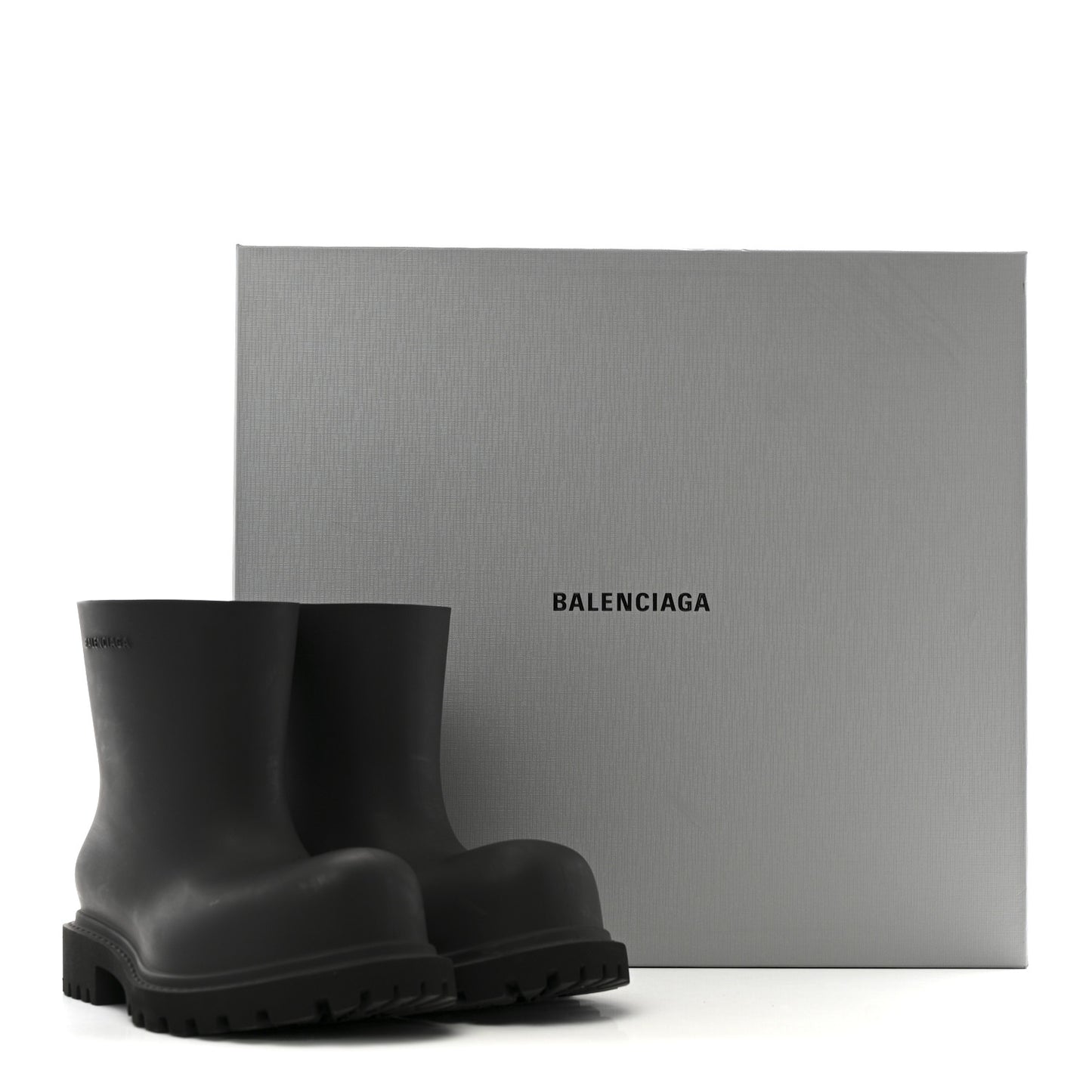 Rubber Steroid Bootie 38 Black