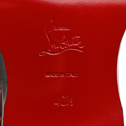 Christian Louboutin Croc Calfskin Embossed Chambelimoc Loafers 40.5 Acajou 7 of 8