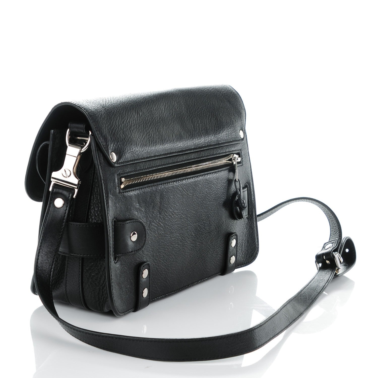 Proenza Schouler Calfskin PS11 Classic Shoulder Bag Black 3 of 9