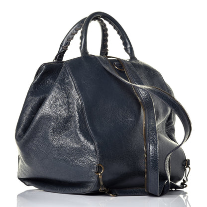 Balenciaga Agneau Classic Hardware Zip Traveler Backpack Anthracite 3 of 9