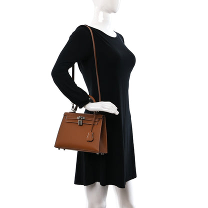 Hermes Epsom Kelly Sellier 25 Gold 2 of 10