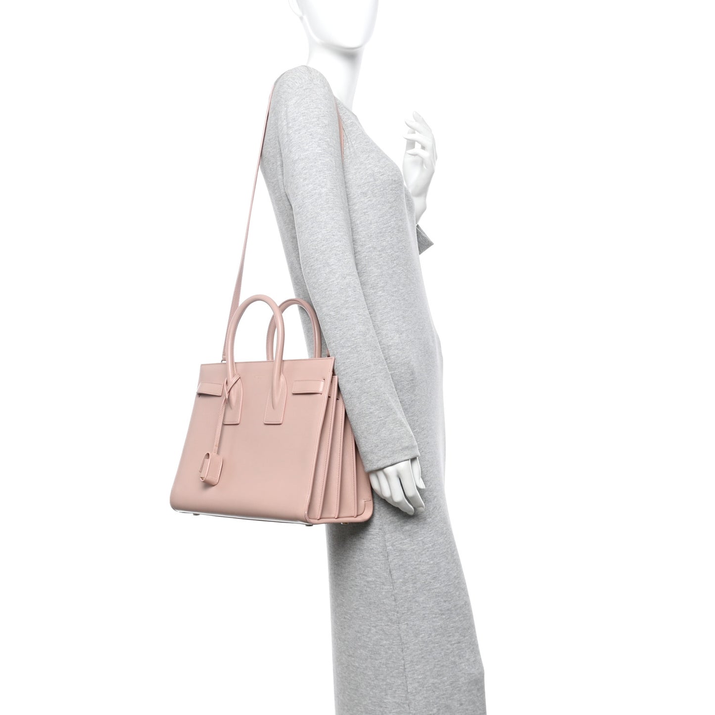 Calfskin Small Sac De Jour Pale Pink
