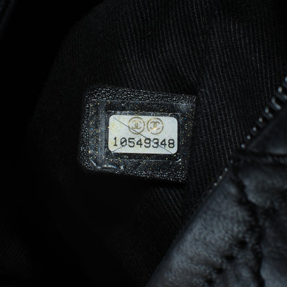 Chanel Lambskin Cloudy Bundle Hobo Black 6 of 8