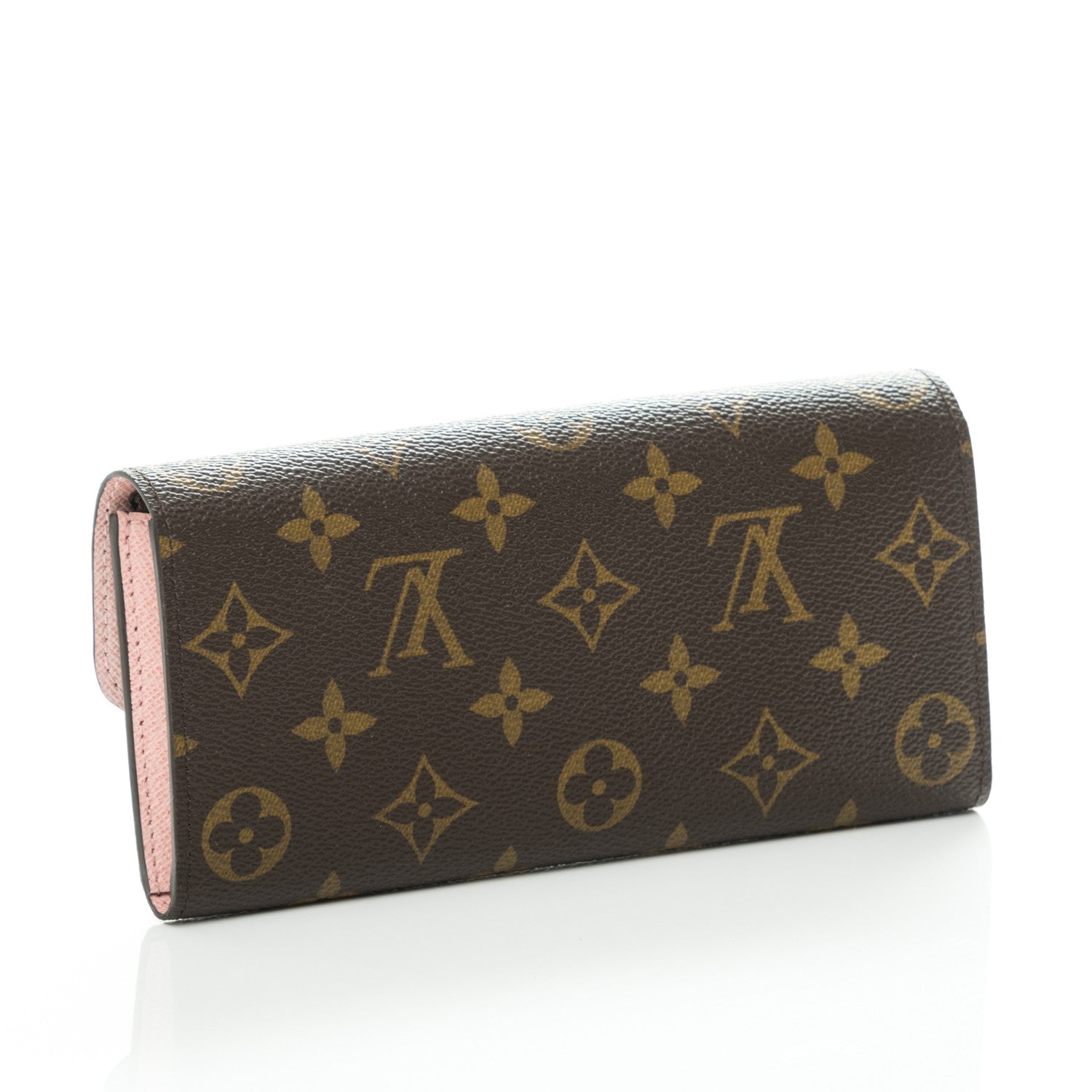 Louis Vuitton Monogram Emilie Wallet Rose Ballerine 3 of 7