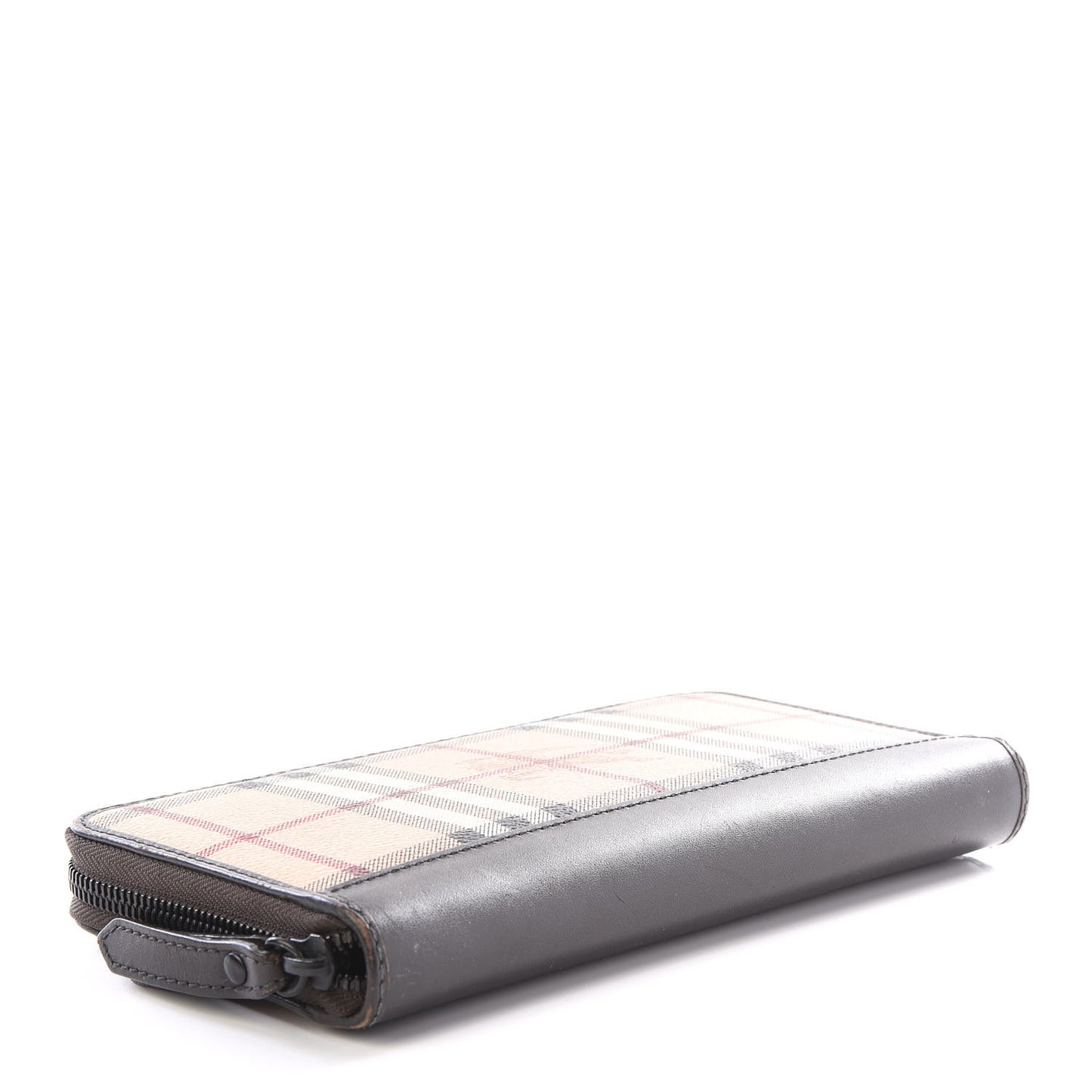 Haymarket Check Large Ziggy Zip Around Wallet Chocolate
