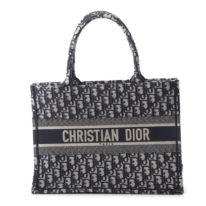 Christian Dior Oblique Medium Book Tote Blue Multicolor 1 of 10