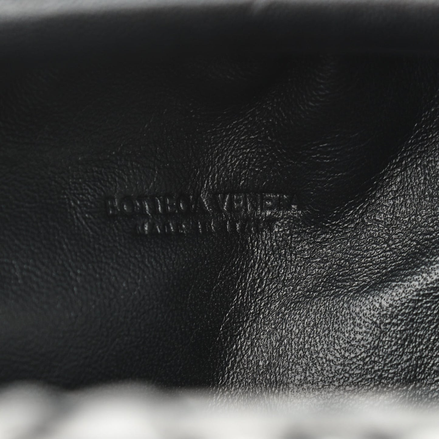 Nappa Intrecciato The Mini Pouch Black