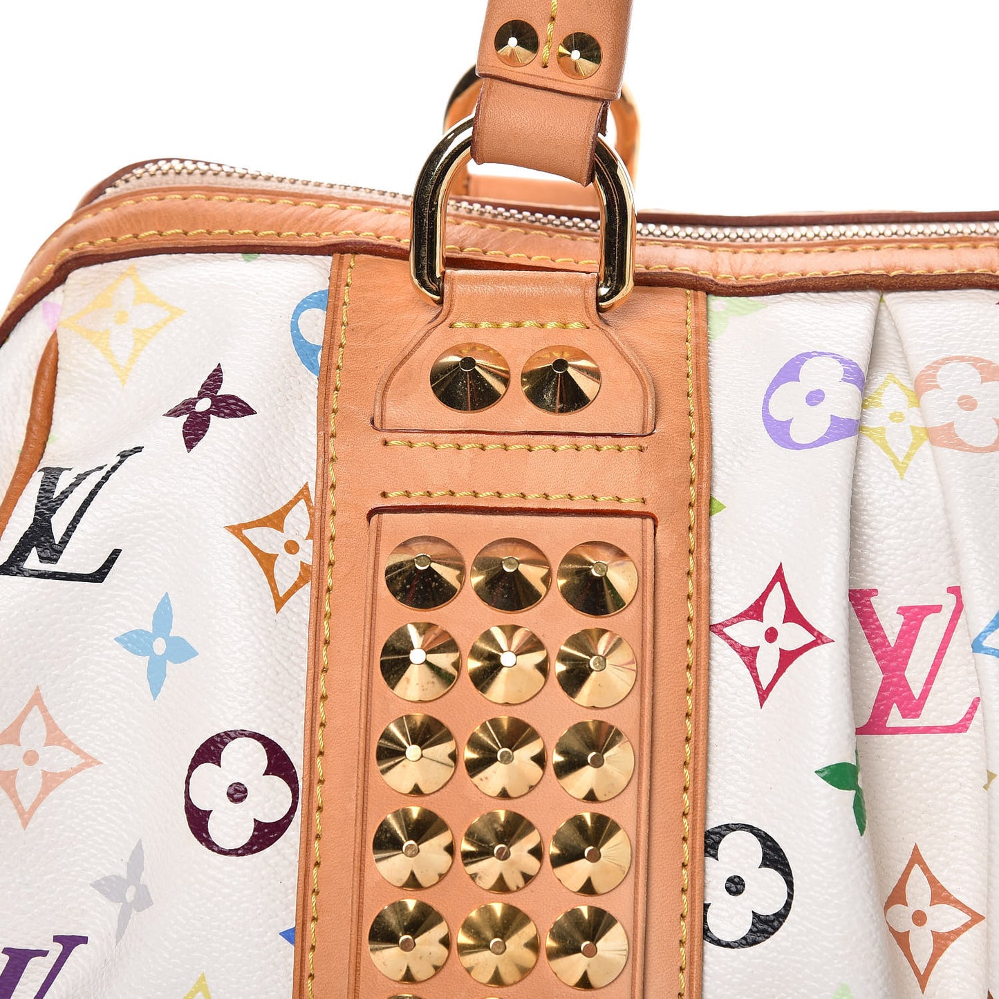 Monogram Multicolor Courtney MM White