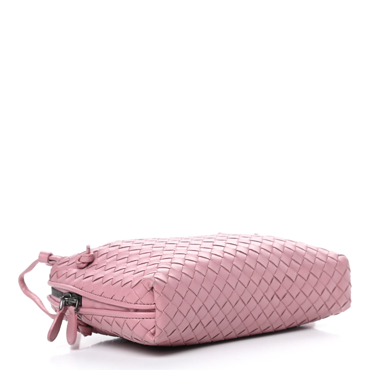 Bottega Veneta Nappa Intrecciato Pillow Crossbody Messenger Watteau 4 of 14
