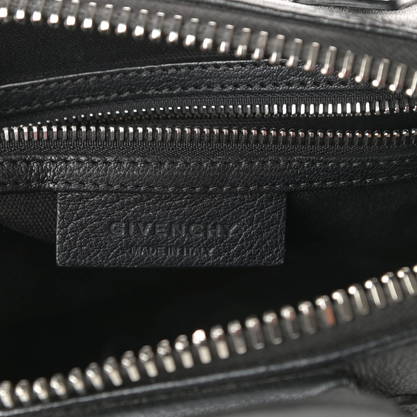 Sugar Goatskin Mini Antigona Black