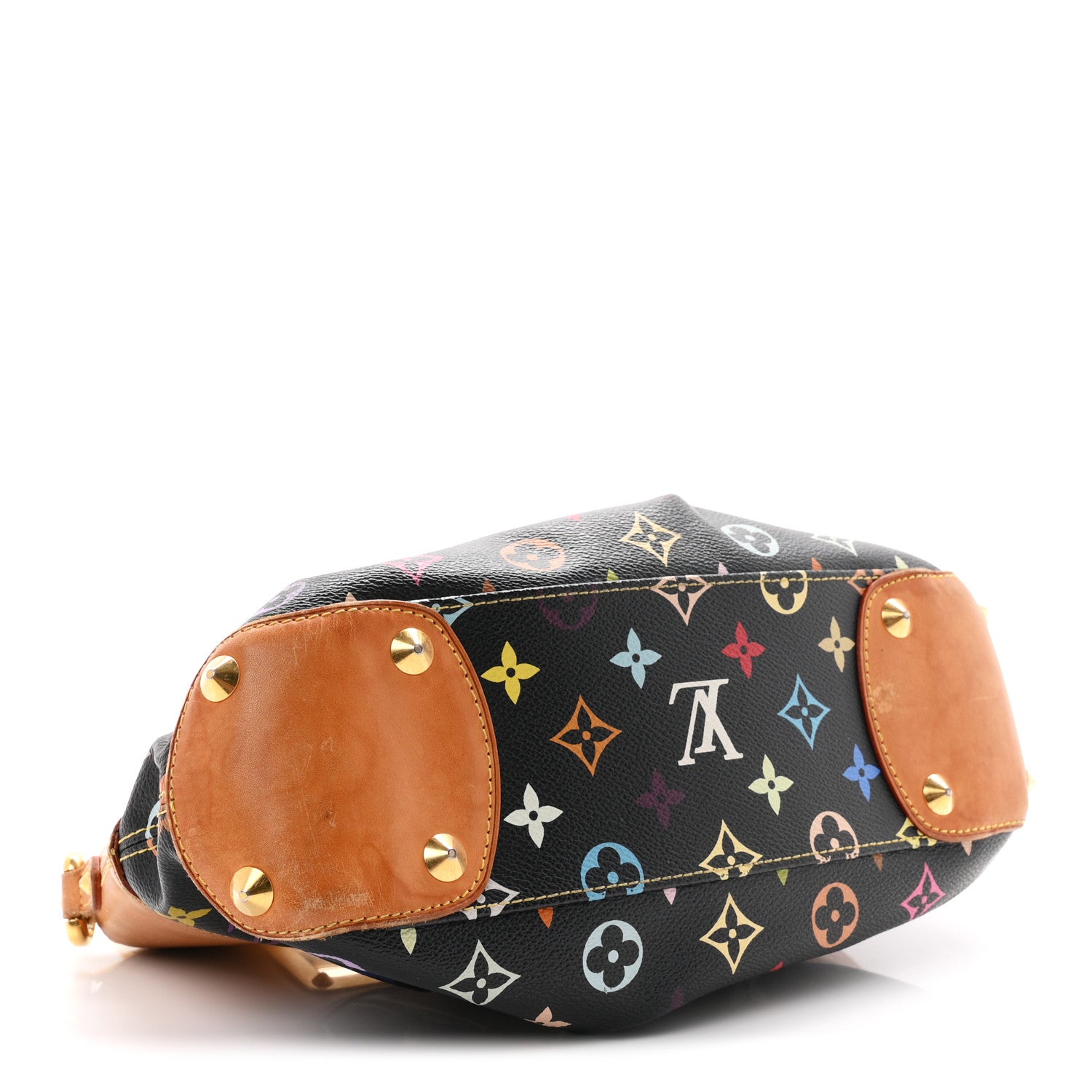 Louis Vuitton Monogram Multicolor Judy PM Black 4 of 12