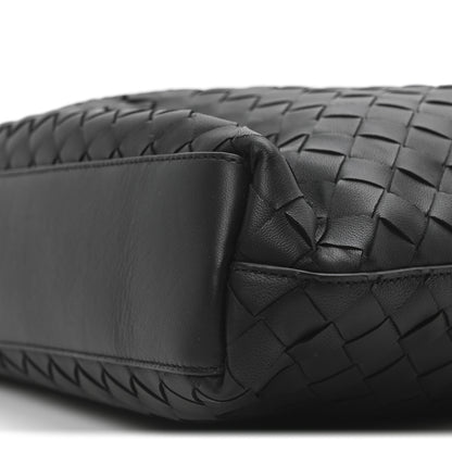 Bottega Veneta Nappa Intrecciato North South Tote Black 9 of 9