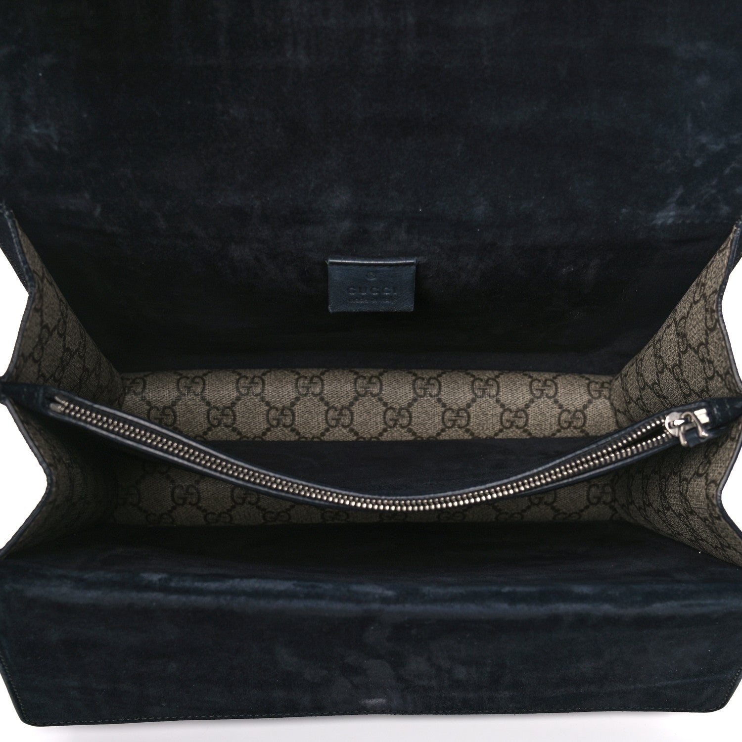 Gucci GG Supreme Monogram Medium Dionysus Shoulder Bag Black 5 of 13