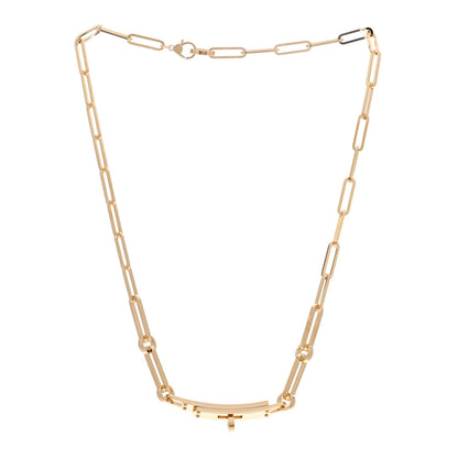 Hermes 18K Yellow Gold Kelly Chaine Choker Necklace 3 of 5