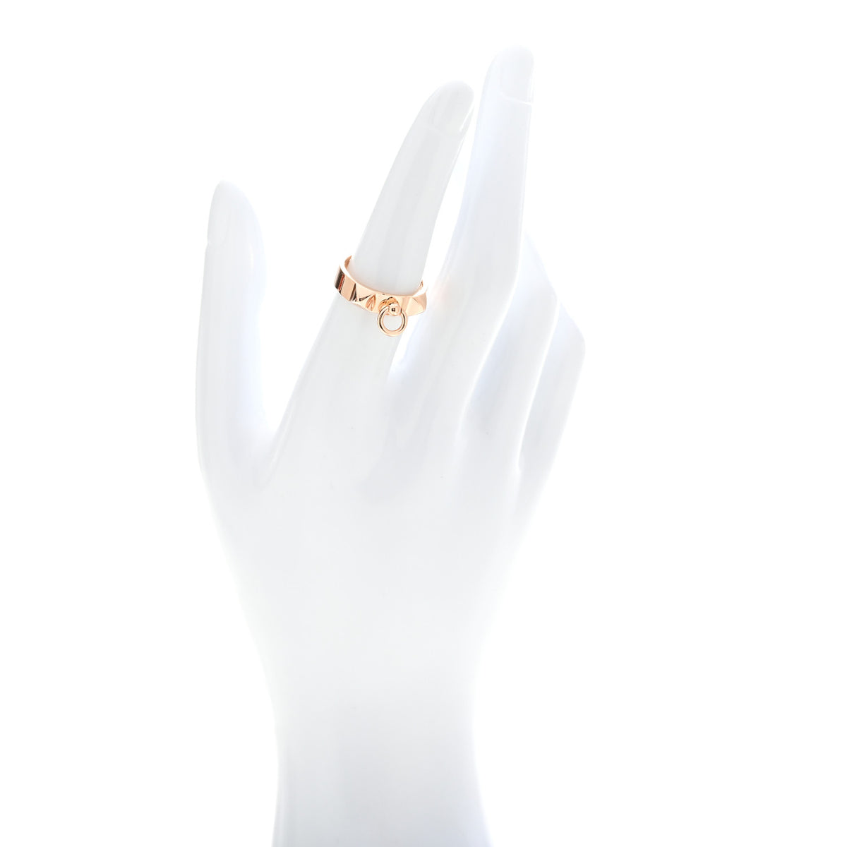 18K Rose Gold PM Collier De Chien Ring 53 6.5