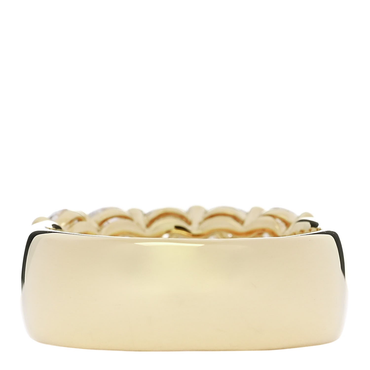 Parker & West by FASHIONPHILE 18K Yellow Gold Diamond 1.53ctw Band Ring 53 6.5 4 of 9
