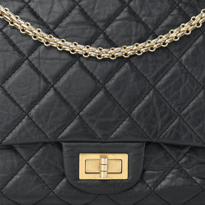 Chanel Aged Calfskin Quilted 2.55 Reissue 227 Flap Black 8 of 13