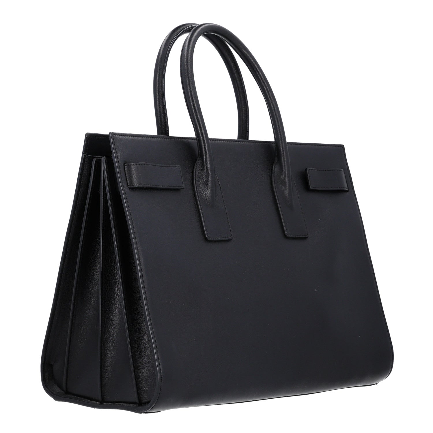 Saint Laurent Calfskin Large Sac de Jour Carryall Black 3 of 10