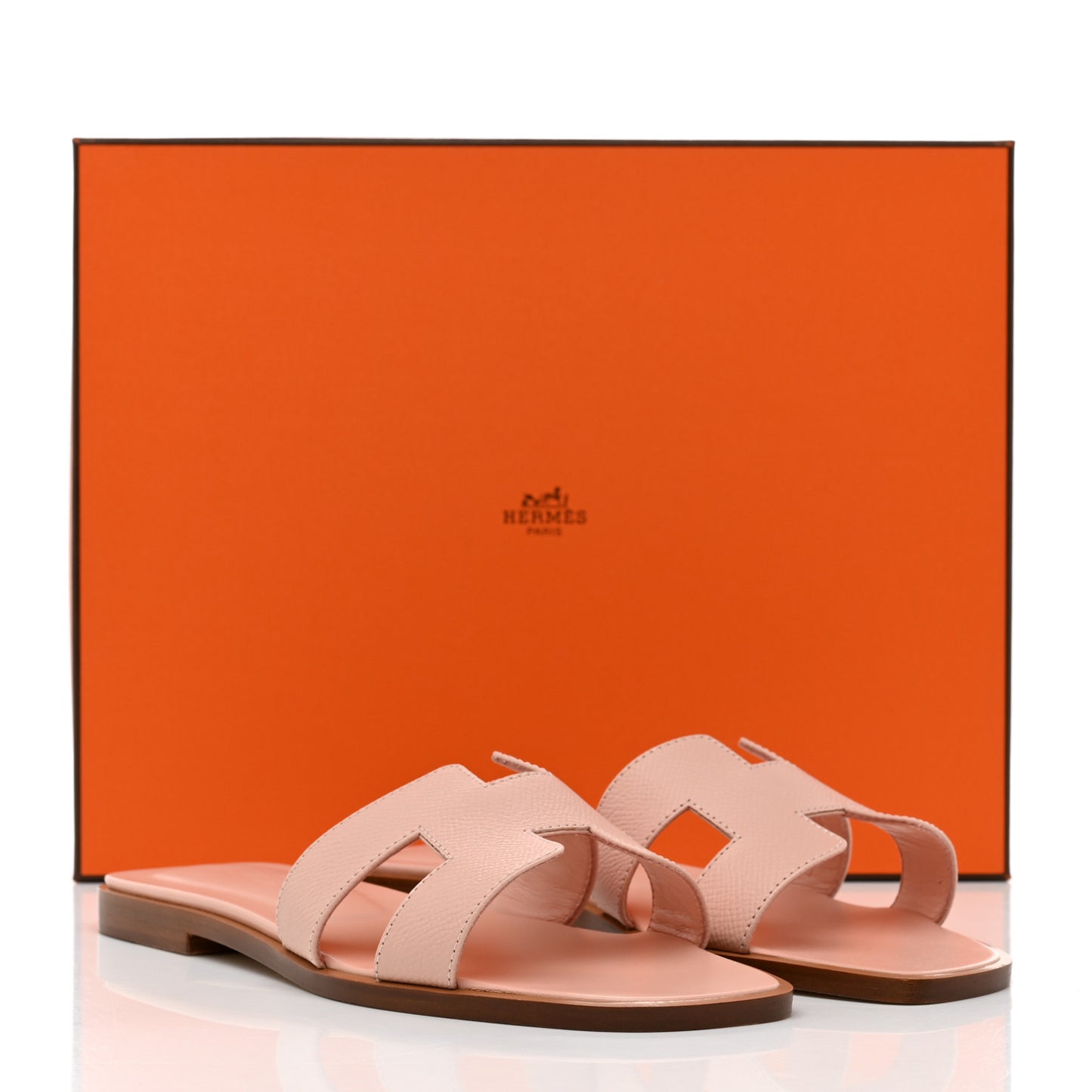 Epsom Oran Sandals 36.5 Rose Pale