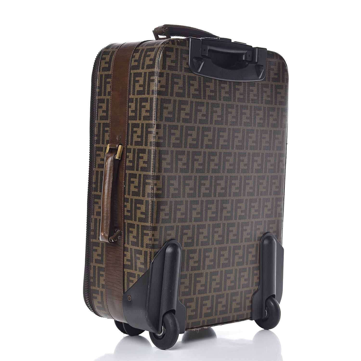 Fendi Zucca Carry On Luggage Tobacco 3 of 15