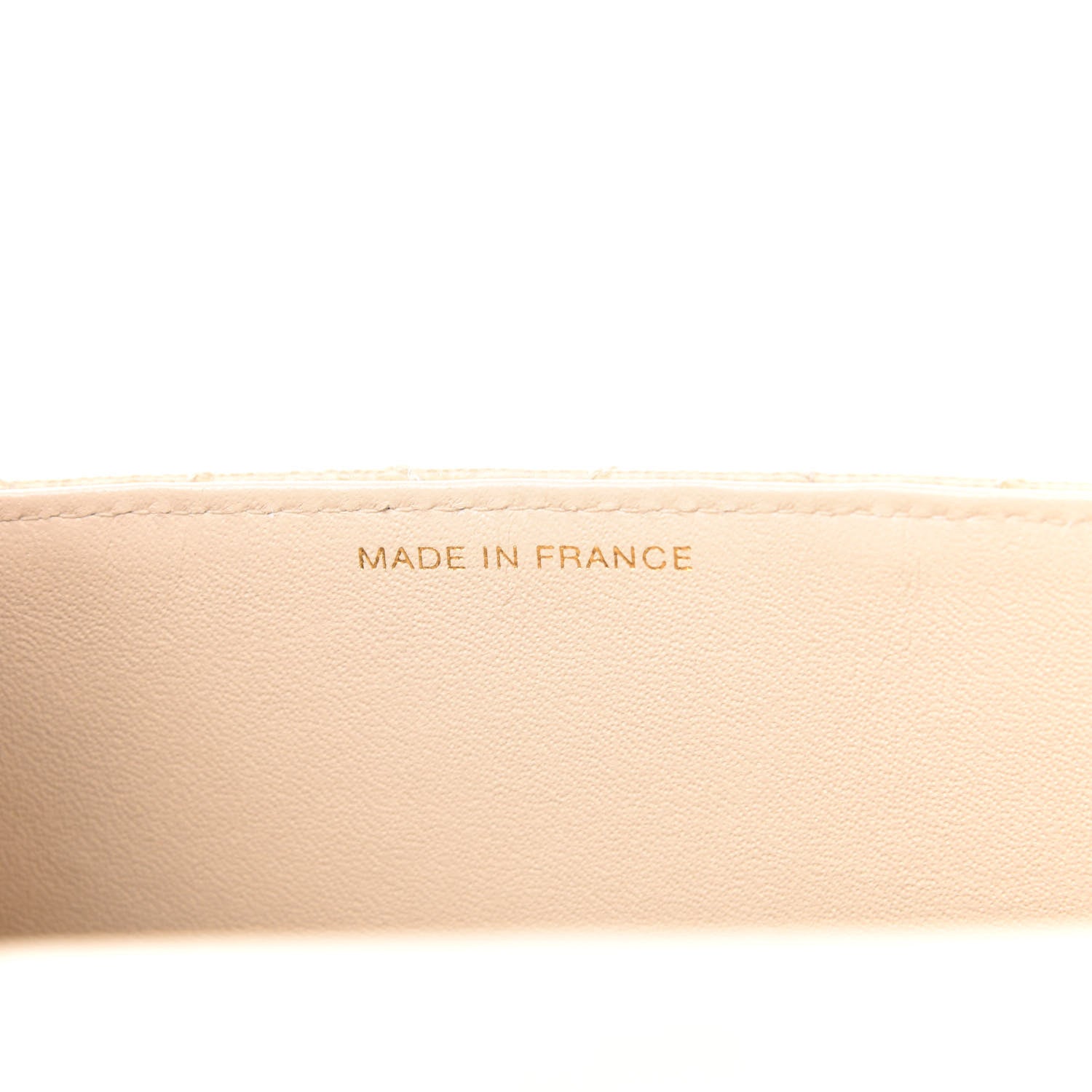 Chanel Caviar Stitch Medium Single Flap Beige Clair 7 of 15