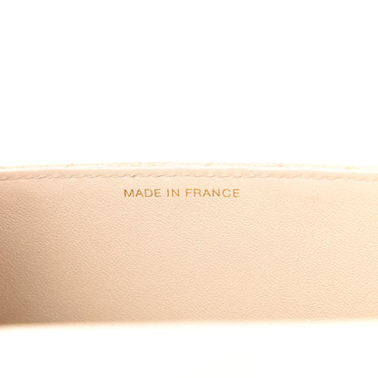 Chanel Caviar Stitch Medium Single Flap Beige Clair 7 of 15