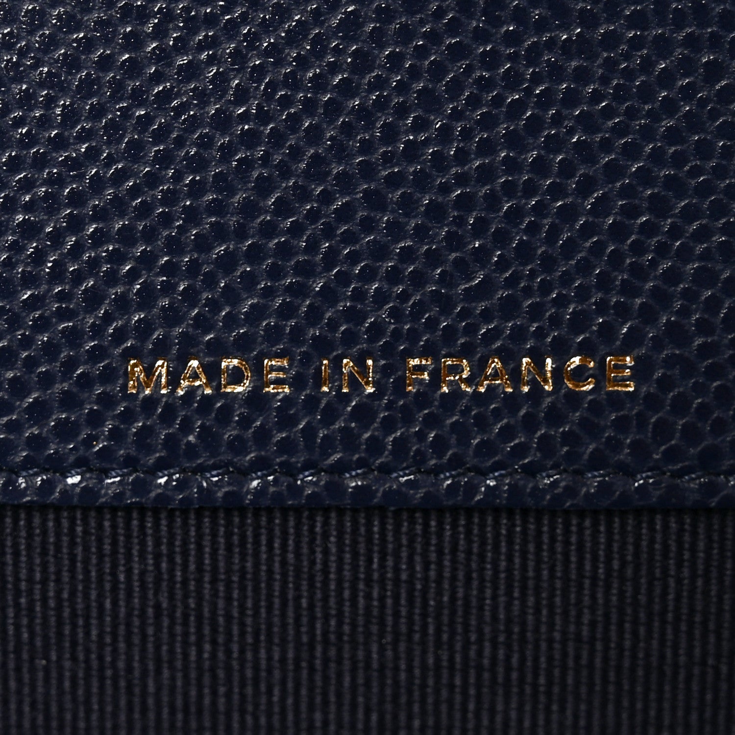 Chanel Caviar Quilted Flap Card Holder Wallet Navy Blue 7 of 9