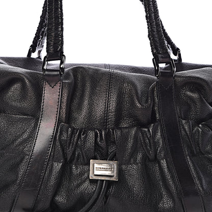 Burberry Calfskin Dallinger Satchel Black 9 of 9