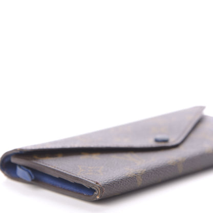 Louis Vuitton Monogram Josephine Wallet Blue 6 of 13