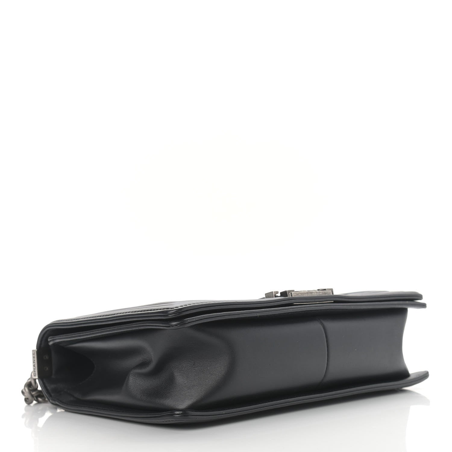 Chanel Calfskin Quilted New Medium Boy Flap Black 4 of 12