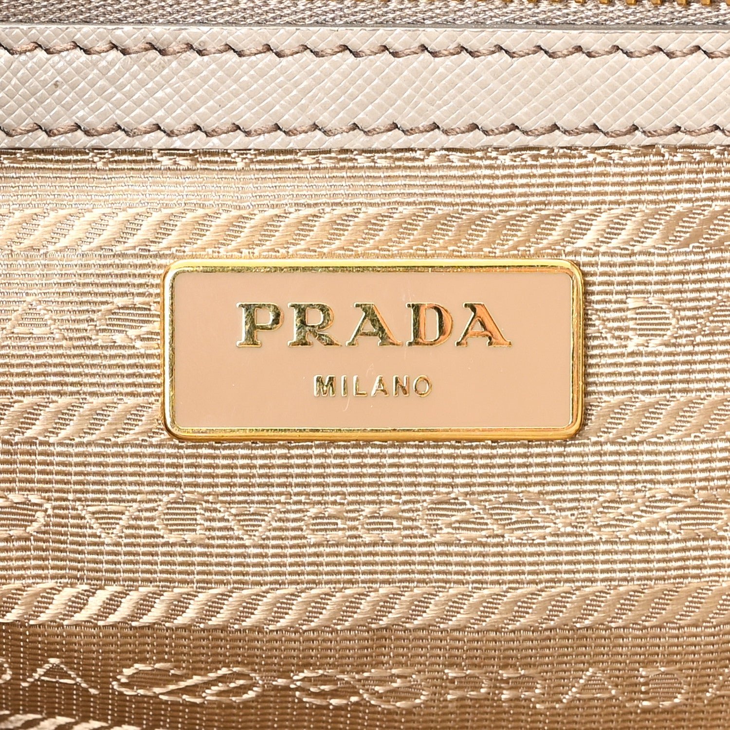 Prada Saffiano Lux Large Tote Pomice 6 of 12