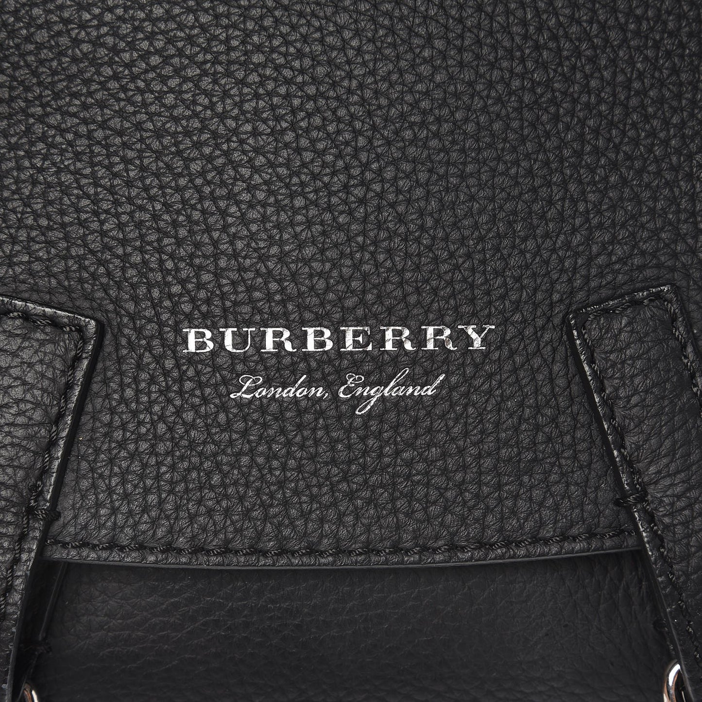 Soft Grain Calfskin Baby Bridle Saddle Bag Black