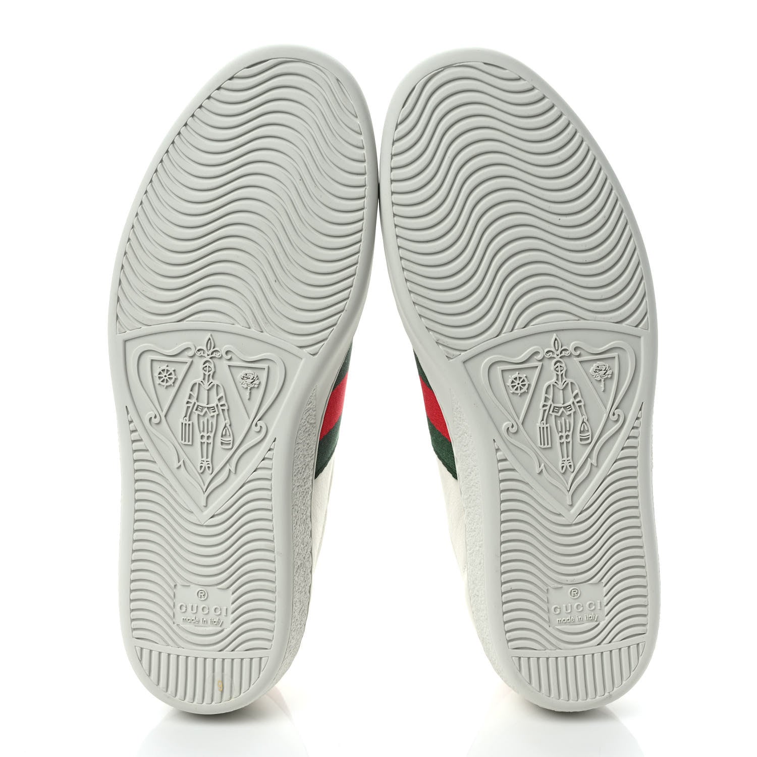 Gucci X FREYA HARTAS Calfskin Miro Soft Web Mythical Creature Embroidered Mens Ace Sneakers 6 New Mystic White 6 of 10