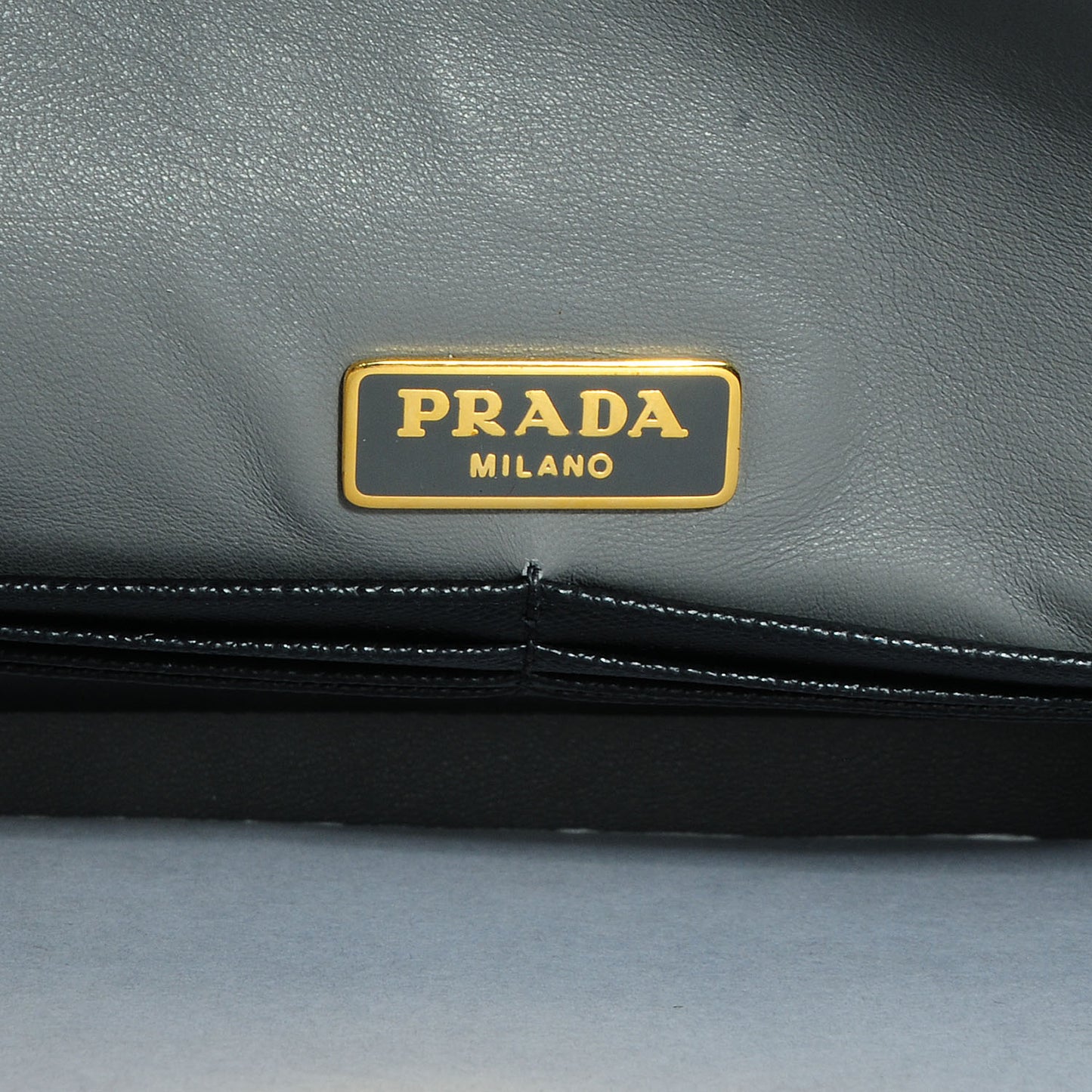 Saffiano Sound Clutch Nero Black