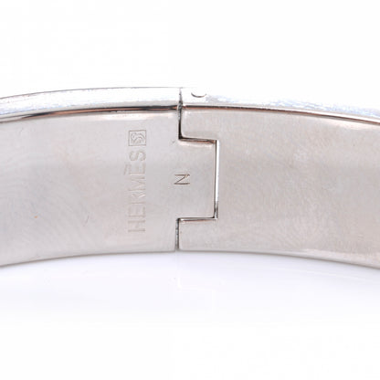Hermes Narrow Enamel Clic Clac H Bracelet PM Chartreuse 4 of 5