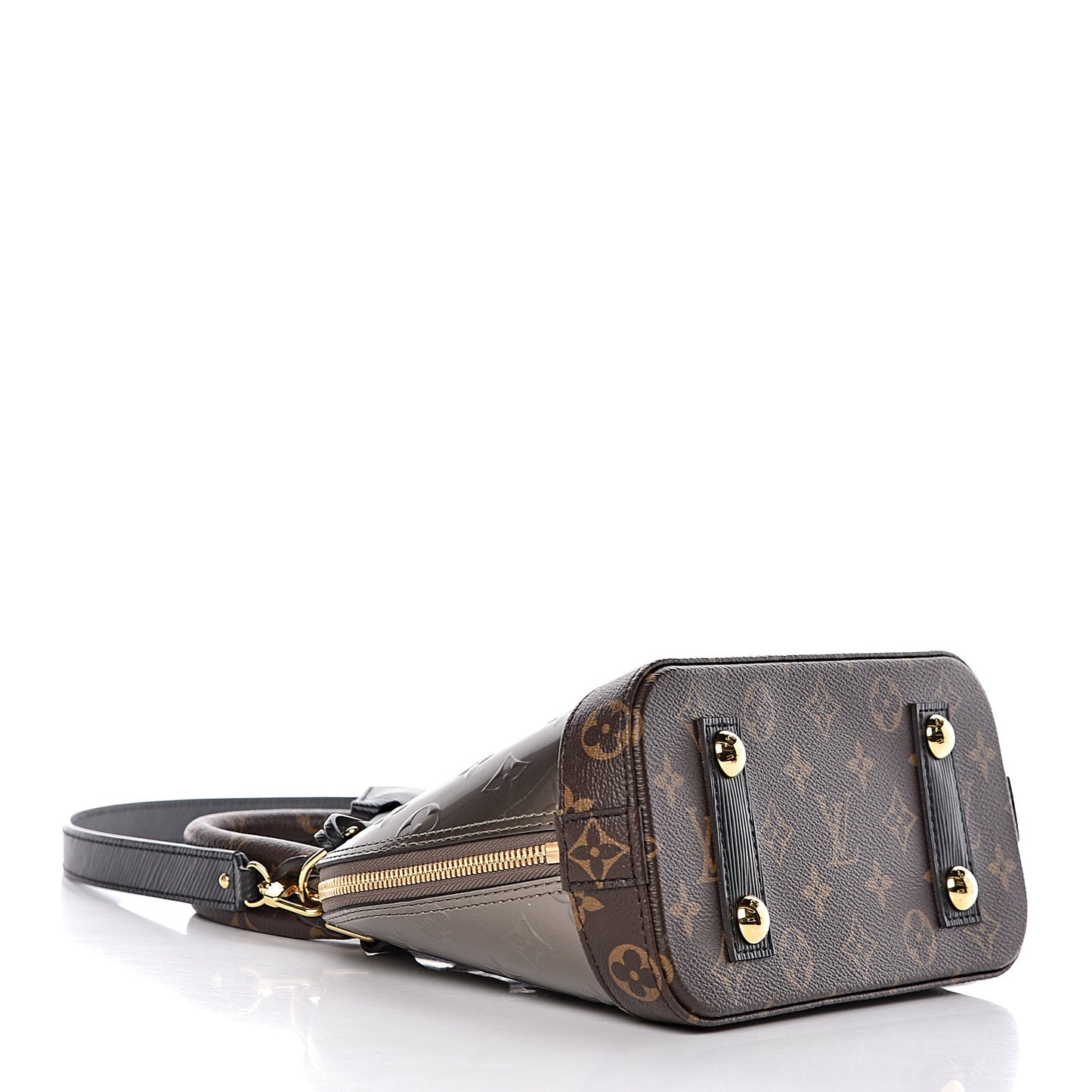 Vernis Epi Monogram Alma BB Champagne Metallise