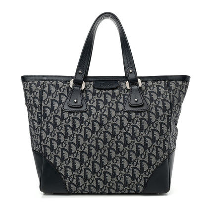 Christian Dior Denim Calfskin Monogram Tote Black 1 of 4