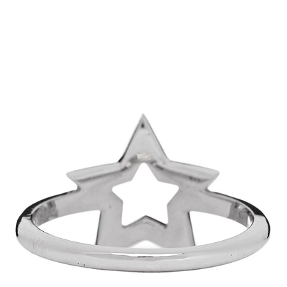 Tiffany Platinum Diamond Star Ring 53 6.5 4 of 7