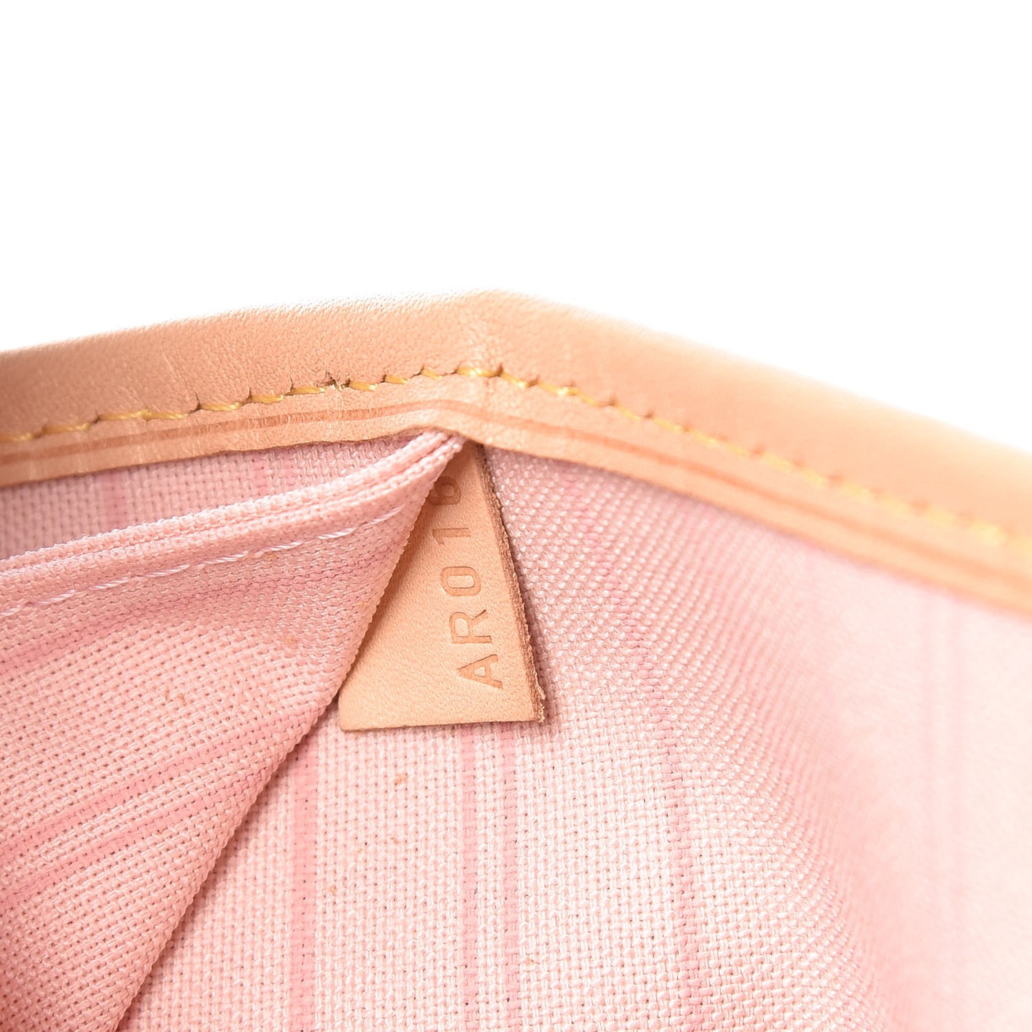 Damier Azur Neo Neverfull MM Rose Ballerine
