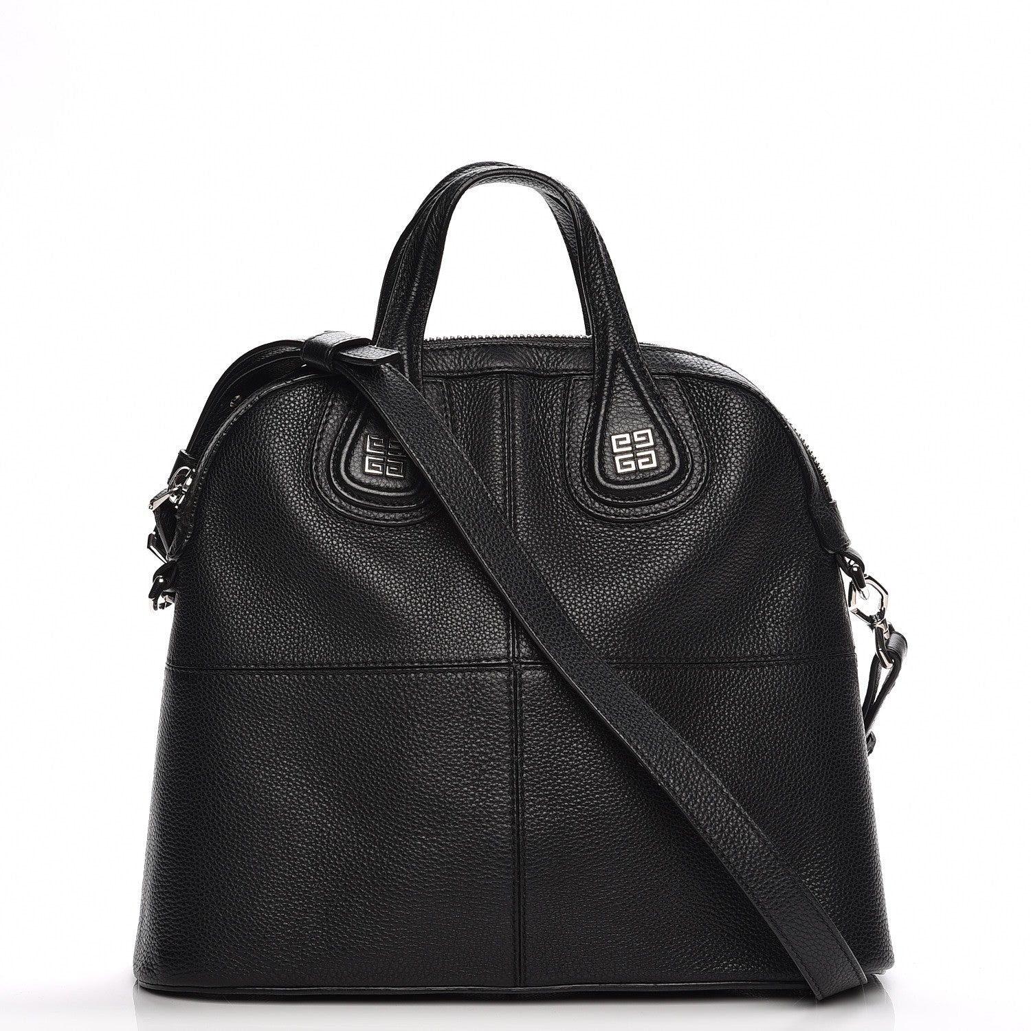 Givenchy Pebbled Calfskin Medium Palma Nightingale Black 1 of 9
